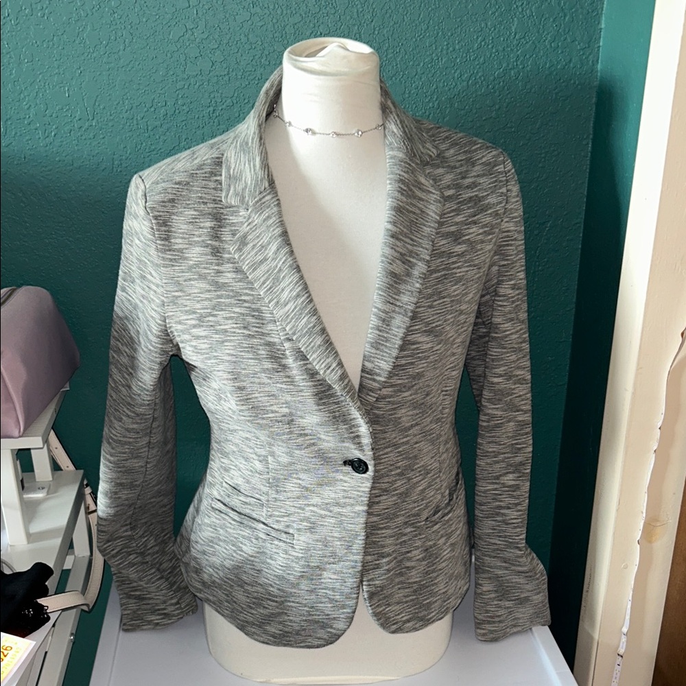 Merona Gray Blazer Medium